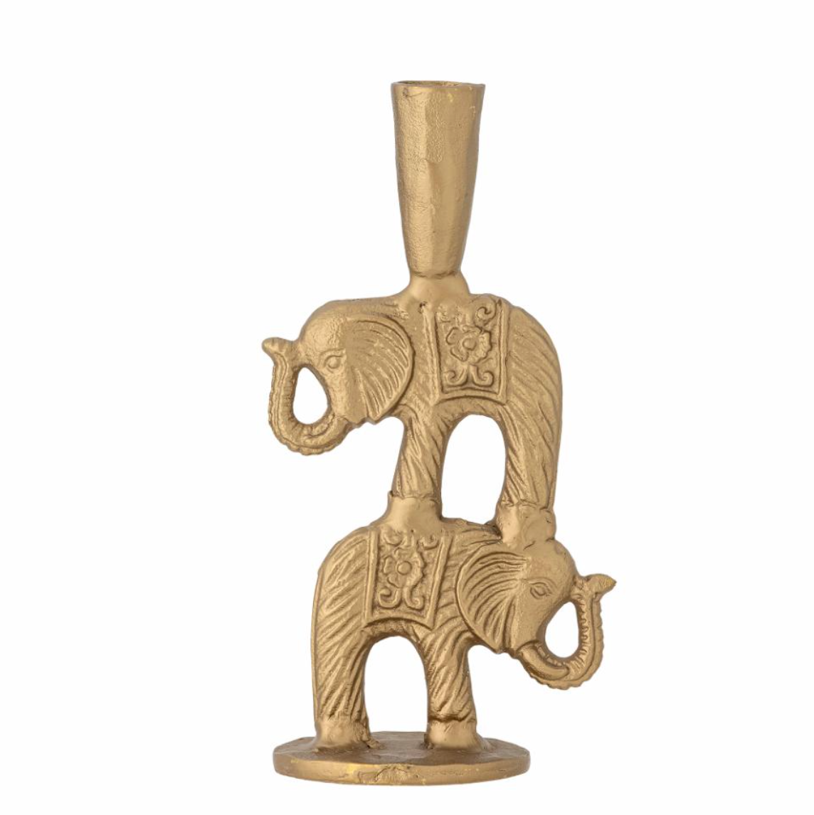 Gouden olifant kandelaar