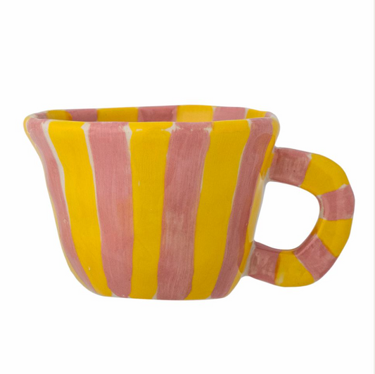 Espresso tas met strepen - Spore Nursery