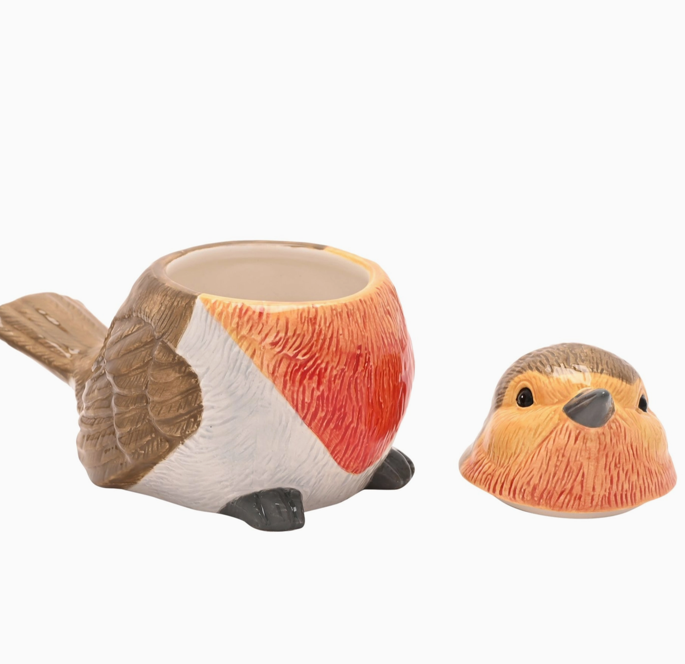 Opbergpot: Roodborstje