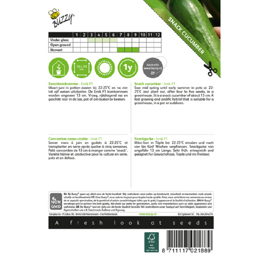 Snackkomkommer 'Iznik' F1