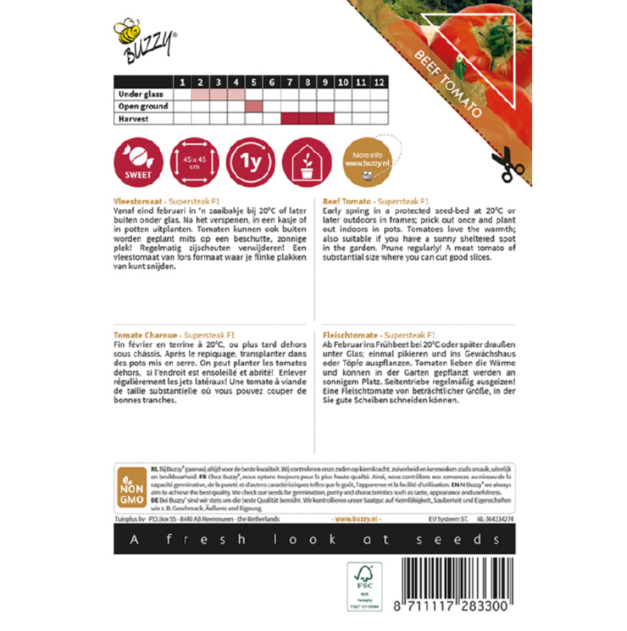 Vleestomaat, Pomodori Supersteak F1
