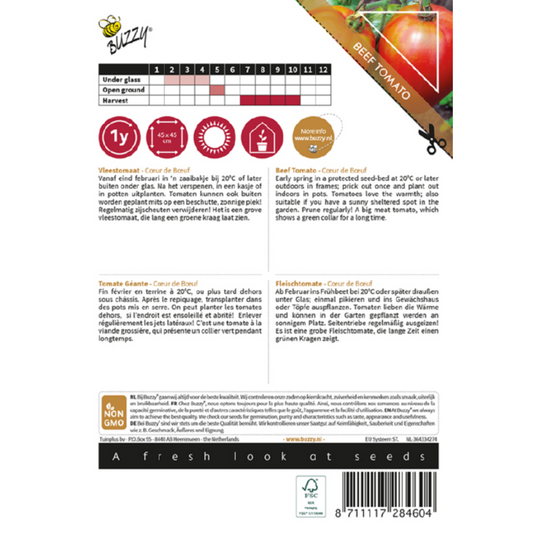 Vleestomaat, Pomodori 'Coeur de Bœuf'