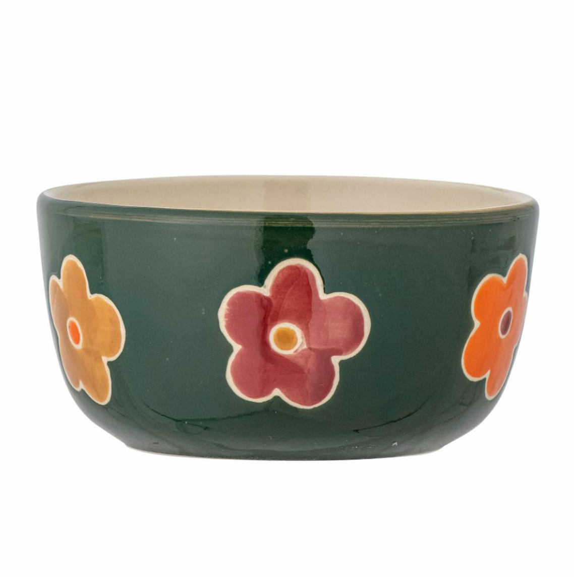 Bowl met grote bloemen