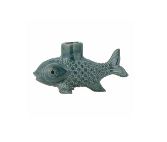 Burne kandelaar (blauw)