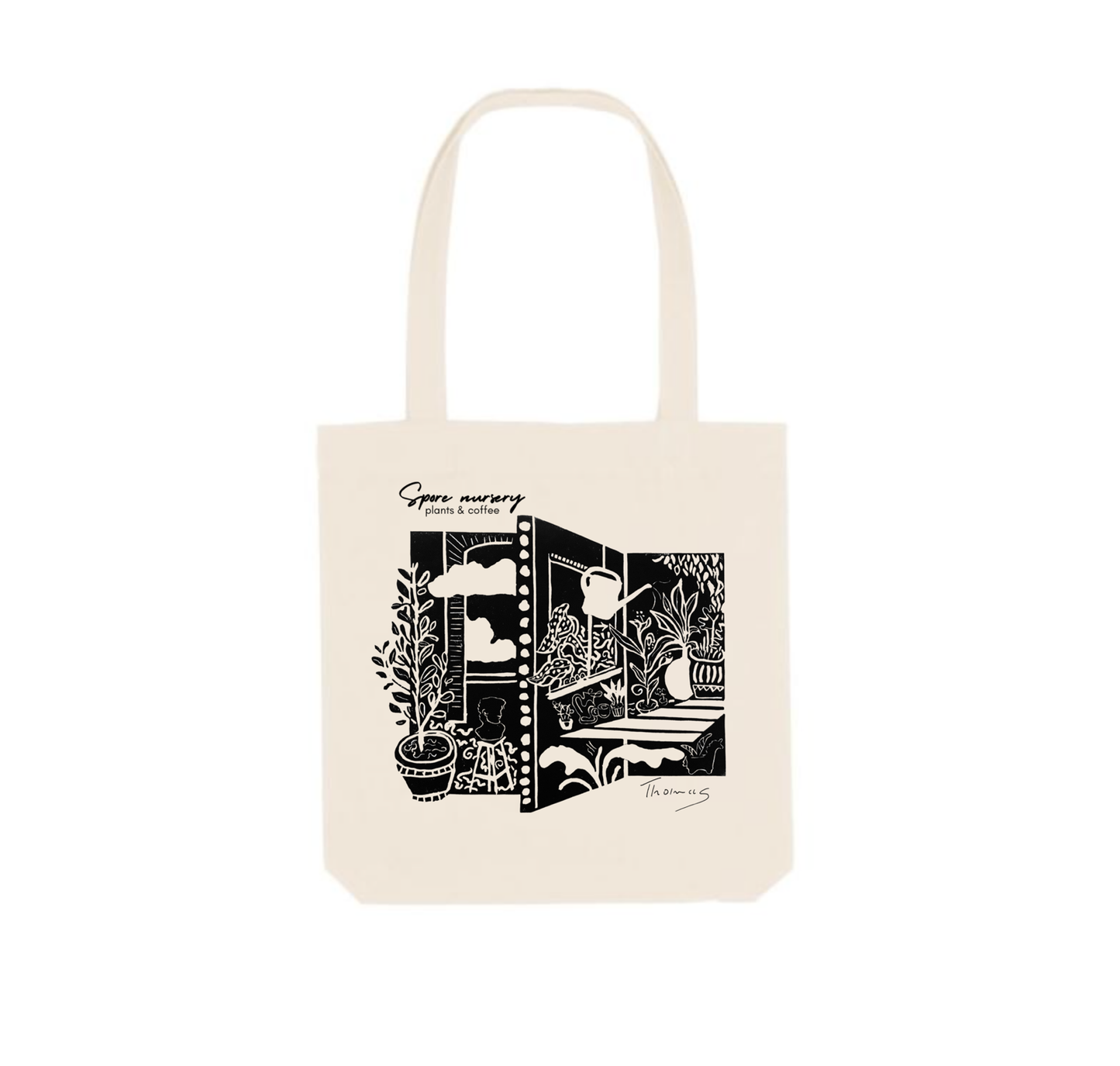 Spore Nursery x Thomas Lefevre totebag