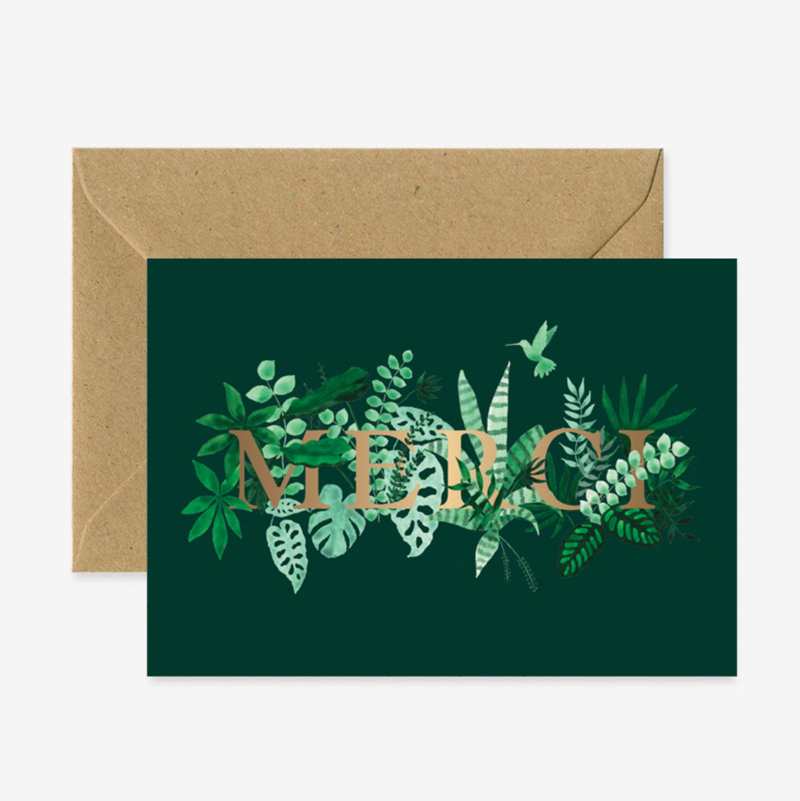 Wenskaart: Merci II