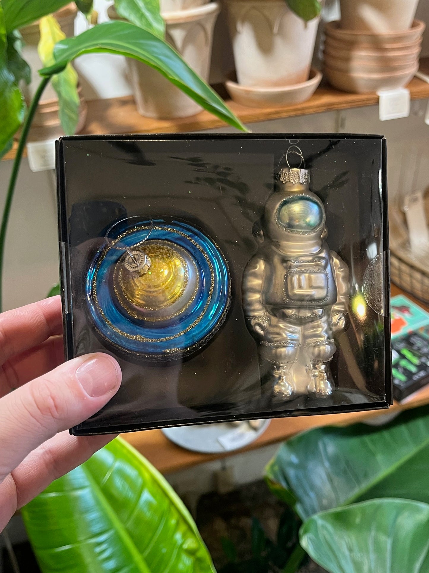 Kerstbal: astronaut & planeet