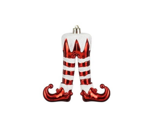 Kerstbal: elfenlaarzen