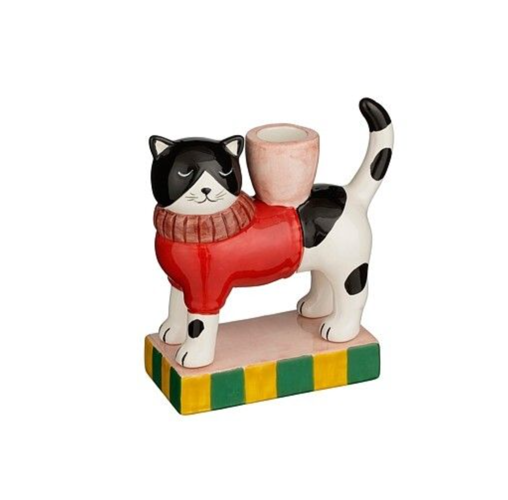Kandelaar: kat