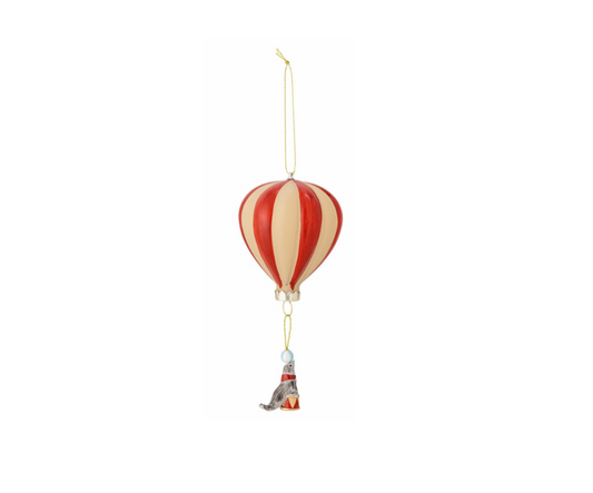 Kerstbal: luchtballon met zeehond