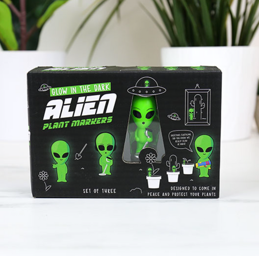 Helping Aliens - plant markers