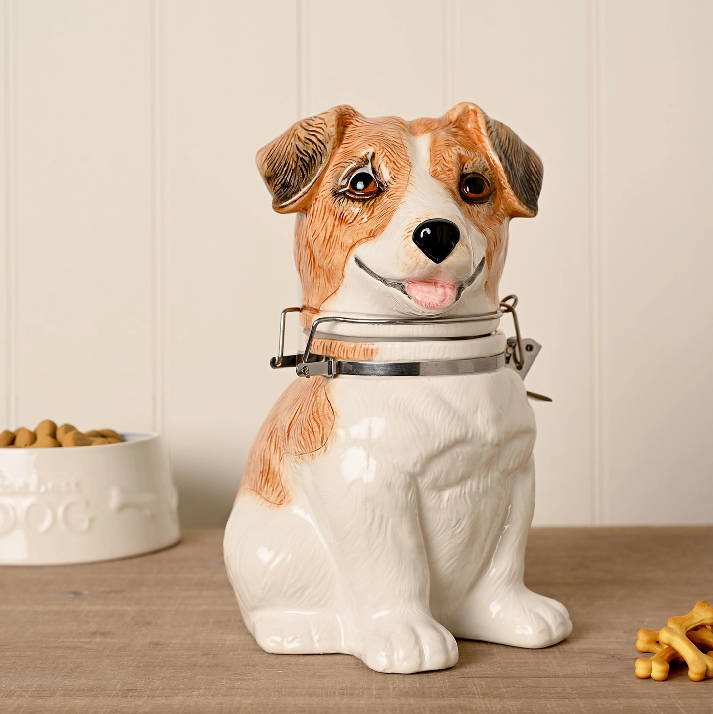 Opbergpot: Jack russel