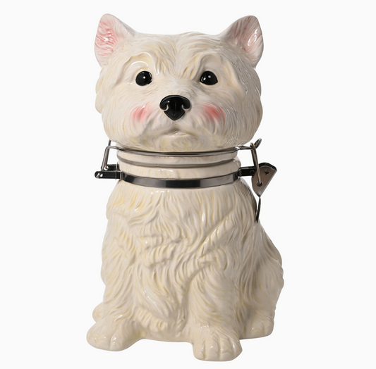 Opbergpot: West Highland Terrier
