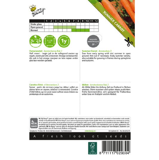 Zomerwortel 'Amsterdamse Bak 2'