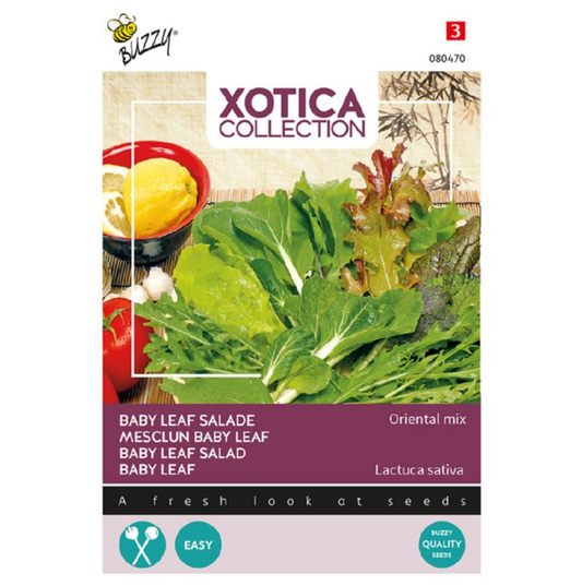 Salade Baby Leaf Oriental Mix