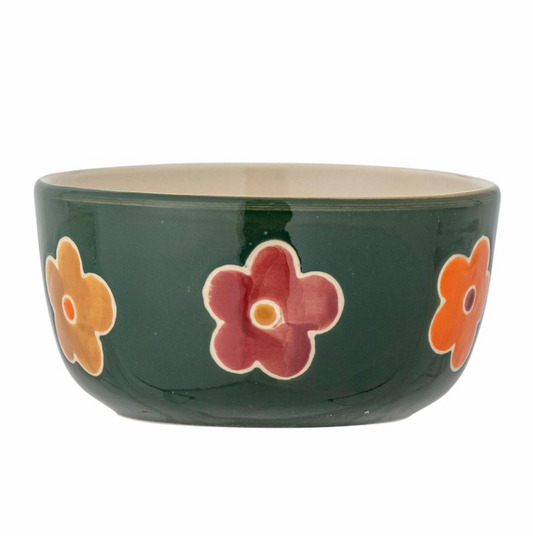 Bowl met grote bloemen