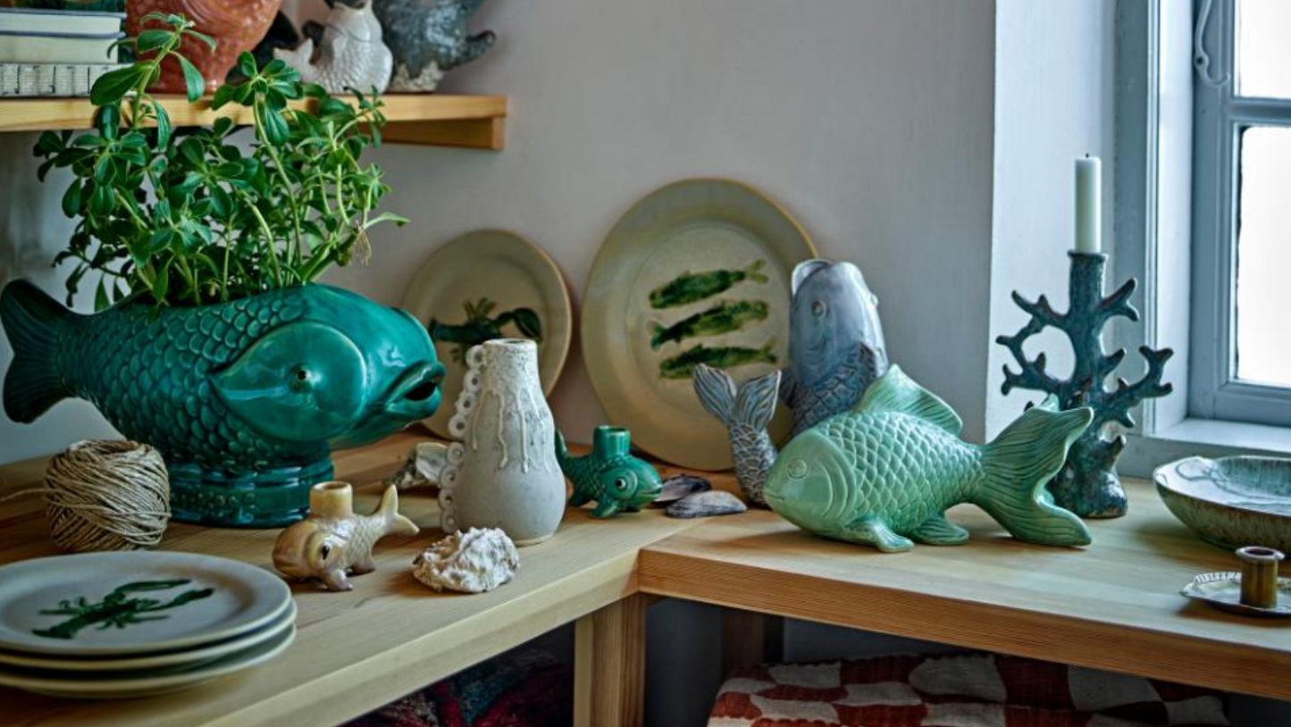 Burne kandelaar (beige)