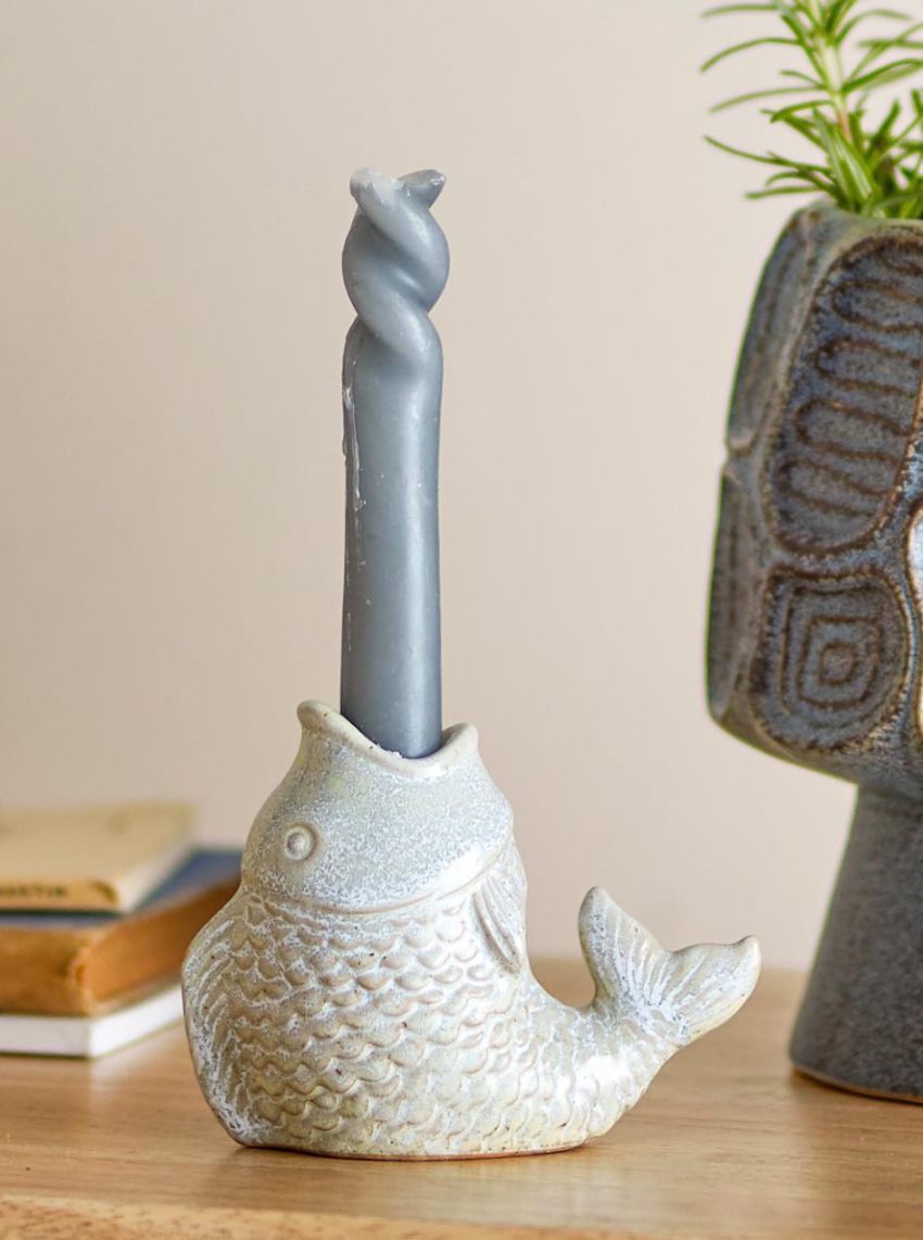 Hiro kandelaar (grijs)